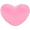arrderly 1 cuscino decorativo a forma di cuore rosa, cuscino a forma di cuore per divano e letto, simpatico regalo di San Valentino per ragazze, decorazione per la casa