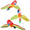 LQTSLFM Pappagallo Gonfiabile,Inflatable Parrot,Piscina Gonfiabile,Pappagallo Gonfiabile Palloncini,Festa Hawaiana Party