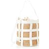 ALARY Borsa a tracolla da donna, colore: bianco, bianco, Einheitsgröße