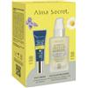 ALMA SECRET Siero facciale anti-età cellulare recupero 5% collagene Q10, acido ialuronico, ectoina, ceramidi, tremella + contorno occhi retinico idratante anti rughe anti borse rassodante rinnovatore vegano
