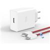 HECHOBO Caricatore USB 100W per Oneplus SUPERVOOC Charge, cavo USB C da 1 M da 8A adatto per OnePlus 13/12R/11, caricabatterie USB-C compatibile con OnePlus 10T/10/9/8, nonché OPPO Find X5 Lite/Reno 12/11