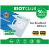 EIOTMART SIM Europea EIOTCLUB, 50GB | 30 Giorni | 5G/4G LTE, valida in 33 Paesi in Europa, SIM Prepagata da Viaggio Senza Contratto, Ricaricabile, per Telefoni, Router e Tablet (Solo Dati, Niente SMS)