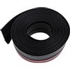 AugustknowU Striscia sigillante per porta del garage, 300 cm, in TPE, resistente alle intemperie, isolamento per telaio della porta, tapparelle avvolgibili, vento, polvere, pioggia, riduzione del