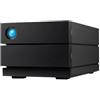 LaCie 2big RAID 8TB array di dischi Desktop Nero [STHJ8000800]