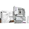 GIGABYTE X870E AORUS ELITE WIFI7 ICE Scheda madre - Supporta CPU AMD Ryzen 9000, VRM digitale a 16+2+2 fasi, fino 8200 MHz DDR5 (O.C.), 3x PCIe 5.0 + 1x 4.0, Wi-Fi 7, LAN 2.5 GbE, USB 4 [X870E A WF7 ICE]