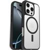 OtterBox Cover per iPhone 16 PRO React Series MagSafe, Resistente a Shock e Cadute Fino, Cover Ultrasottile, Testata a Norme Mil-Std 810G, Trasparente/Nero