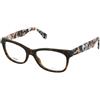 Fendi FF 0206 8W8 | Occhiali da Vista Graduati | Prova Online | Plastica | Rettangolari | Havana | Adrialenti