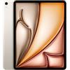 Apple iPad Air 13 (M2): display Liquid Retina, 512GB, fotocamera frontale orizzontale da 12MP, fotocamera posteriore da 12MP, Wi Fi 6E, Touch ID, autonomia di un giorno intero — Galassia