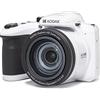 KODAK Pixpro Astro Zoom AZ405 - Fotocamera Digitale Bridge, Zoom 40X, Obiettivo Grandangolare 24 mm, 20 Megapixel, LCD 3, Video Full HD 1080p, OIS, Batterie AA - Bianco