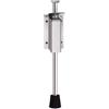 Vilgftyiet Fermaporta a pedale in acciaio inox resistente per porte di garage e casa (200 mm)