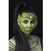 Smiffys Kit protesi e cosmetici Creatura dalla Laguna Nera Universal Monsters, Vasi per acqua, pennello, spugna, colla cosmetica e sopracciglia e pinne protesiche Halloween