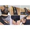 Ekeep B2 Active Bra Reggiseno Posturale Sportivo Nero/Fun Taglia 1
