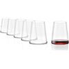 Stölzle Lausitz Bicchieri da Vino Rosso Symphony 6 × 520 ml - Bicchieri Senza Stelo per Sviluppo Ottimale degli Aromi - In Cristallo - Lavabili in Lavastoviglie & Made in Germany