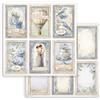 Carta Scrap Timeless 6 cards Stamperia