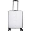 K-Way Trolley k-air spinner S cabina L15 white- blue MD cobalt