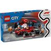 Lego Gadget - Lego: 60443 - City Formula 1 - Ferrari Pit Stop - Lego