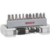 Bosch Accessories Bosch 12x Set bit di avvitamento Extra Hard misto, 12 pz. | Lunghezza 25 mm, Professional Accessorio Avvitatore