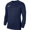 Nike Park VII Maglia Manica Lunga, Midnight Navy/White, XS Bambino