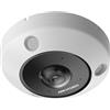 Hikvision DS-2CD6365G1-IVS.Fisheye Deepin View Panoramic 6MP lente 1,16mm microfono e altoparlante