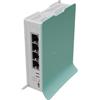 Mikrotik L41G-2AXD. Router Wi-Fi 2.4 GHz,802.11 b/g/n/ax, SOHO, 4 porte Gigabit.
