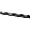 ALPHA ELETTRONICA Alpha 96-806/4.Pannello Patch 19" 1 unità per frutti keystone 24 porte