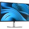 Dell Monitor Led 27'' Dell Pro Plus P2725QE 4K Ultra HD 2560x1440p/8ms/Classe F/Nero/Argento [DELL-P2725QE]