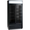 KlimaItalia Frigo Vetrina Bibite KlimaItalia CL 801 V2GC SL BLACK - Porte Scorrevoli - Ventilato - Temp. 0 +10 °C - Capacità 403 Lt
