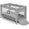 Lionelo - Baby Crib Stefi 2 in 1 Lettino da Viaggio e Campeggio Concrete Multicolor