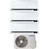 Samsung Climatizzatore Samsung Trial Split Inverter Serie CEBU 9000+12000+18000 btu con AJ068TXJ3KG A++ Wi-Fi