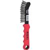 KS Tools 201.2320 Spazzola per Pinza Freni in Filo D'Acciaio a 2 Ranghi, Diritta, 225 mm