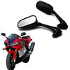 Huianpen Moto Specchietto retrovisore per auto sportive Specchio laterale per Yamaha YZF R1 1998-2001 R6 1999-2005 R6S 2006-2008