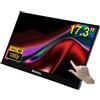 Verbatim PMT-17 Portatile Monitor Touch Screen 17.3 " Fullhd