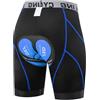 COTOP Pantaloncini da Ciclismo Uomo Imbottiti in 9D Gel Bicicletta Pantaloncini MTB Intimo Mutande Traspiranti ad Asciugatura Rapida Antiscivolo