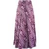 GURU SHOP Guru-Shop, Gonna Hippie, Maxi Gonna, Rossa, Sintetico, Dimensione Indumenti:40, Gonne/Lungo