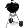 Weber E-4710 Barbecue Carrello Carbone combustibile Nero, Argento