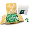 ARBUES ANTONIO MARIA CONFETTI Confetti Arbues Artigianali CIOCCOMANDORLA VERDI Incartati Singolarmente - 400gr - Per 18° Compleanno, Promessa di Matrimonio e Confettate