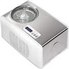 Melchioni Family | Gelatiera FROSTY Completamente Automatica, Gelato Pronto in 60 Min, Autorefrigerante 150W, Capacita' 1,5 L, Gelato, Yogurt e Sorbetti, Timer Digitale, Cestello Estraibile, Bianco