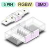Tuya Connettore Rapido Impermeabile per Strisce Led SMD RGBW a 5 Pin