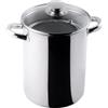Aeternum 16 cm - La Divina ReInox Pentola Alta - Asparagera Con Coperchio In Acciaio Inox