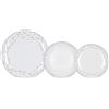 Tognana Madison Silverlight Servizio Piatti In Porcellana - Set 18 Pz