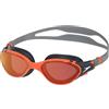 Speedo Biofuse 2.0 Comfort Occhialini per Unisex Adulto, Turkish Sea, Amber, One Size