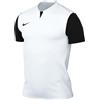 Nike Mens Short-Sleeve Soccer Jersey M Nk DF Trophy V JSY SS, White/Black/Black/Black, DR0933-100, L