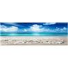 Lupia - Quadro moderno Canvas World SEA SUMMER 30x90 cm, Stampa su Tela Telaio in Fibra di Legno, Stampa Stile naturalistico mare, Decorazione Cucina Sala da Pranzo bar hotel ristorante pizzeria