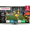 Thomson Smart TV 65 Pollici 4K Ultra HD 144 Hz Display QLED PRO Sistema Google TV con Stand Centrale - 65QG7C14