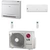 Lg Climatizzatore Condizionatore LG Console più Libero Smart R32 Dual Split Standard Inverter 9000 + 12000 BTU con U.E. MU2R17 NOVITÁ Classe A+++/A++