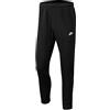 Nike Sportswear Club Pantalone in French Terry, Uomo, Black/Black/White, S