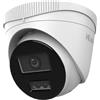 HiLook IPC-T280HA-LU. Telecamera Turret IP Human/vehicle con audio 8Mpx WDR 120db ottica 2,8 mm Ir30