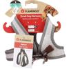 Flamingo Cane Pettorina Step&Go Nelson Grigio S 35cm 40cm