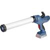 Bosch Professional 06019C4001 Pistola per Cartucce GCG 18V-600, senza Batteria, Cartuccia da 400 ml, in Scatola di Cartone, 18V, Blu