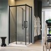 Idralite Box Doccia Rettangolare 90x100 CM 198 CM Vetro Trasparente 8 MM Sinistra con EasyClean mod. Prime Bla Corner